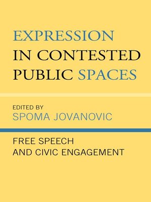 cover image of Expression in Contested Public Spaces